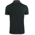 Aquascutum Tipped Collar Black Polo Shirt QMP028 02